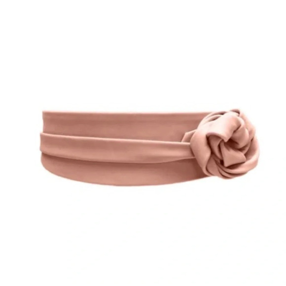 NWT ADA Classic Wrap Leather  Belt in Blush Pink - Picture 2 of 9